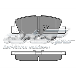 Sapatas do freio traseiras de disco Hyundai/Kia 58302D3A70 preço, a partir de 26,74 USD