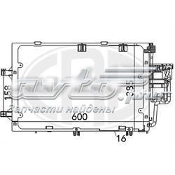 667098 ERA Radiador de aparelho de ar condicionado