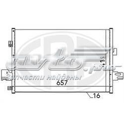 Radiador de aparelho de ar condicionado ERA 667114 preço, a partir de 116,27 USD