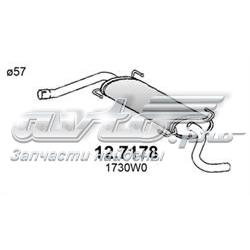 Compre 1357636080 Fiat/Alfa/Lancia Silenciador, parte traseira
