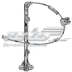 4401254 Opel Mecanismo de acionamento de vidro da porta dianteira esquerda