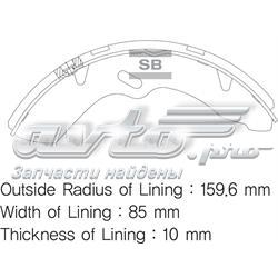 Sapatas do freio traseiras de tambor Hyundai/Kia 5830545A41 preço, a partir de 33,48 USD