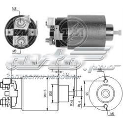 Compre E8045 Ghibaudi Relê retrator do motor de arranco