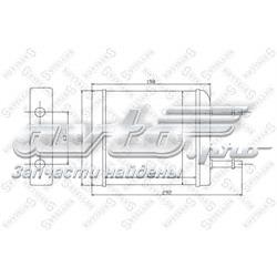 Compre Radiador de forno (de aquecedor) Chevrolet Spark (Matiz) 