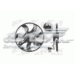 1341345 Opel Ventilador elétrico de esfriamento montado (motor + roda de aletas)