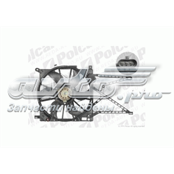 Ventilador elétrico de esfriamento montado (motor + roda de aletas) 1341344 Opel