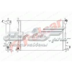 Radiador de esfriamento de motor 96FB8005CC Ford