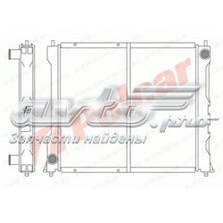 Radiador de esfriamento de motor Polcar 381908A6