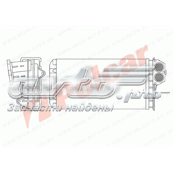Compre AH88000S Mahle Original Radiador de forno (de aquecedor)