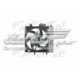 Difusor do radiador de esfriamento, montado com motor e roda de aletas Peugeot/Citroen 00001253C6