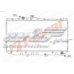 Radiador de esfriamento de motor para Toyota Camry V2