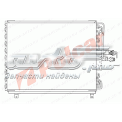 Radiador de aparelho de ar condicionado Mercedes A1248301670