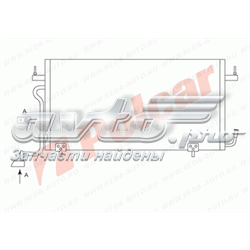 Compre 9624722380 Peugeot/Citroen Radiador de aparelho de ar condicionado