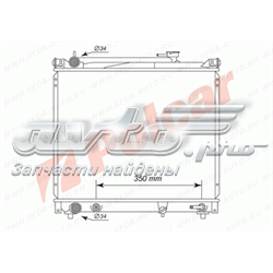 Radiador de esfriamento de motor Suzuki 1770077E10 preço, a partir de 96,92 USD