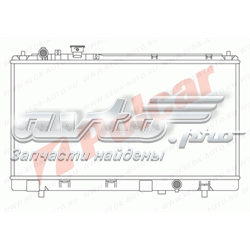 Radiador de esfriamento de motor Mazda FP8715200B
