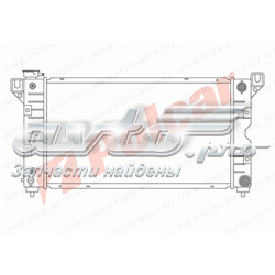 Compre 05191925AA Chrysler Radiador de esfriamento de motor