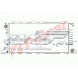 Radiador de esfriamento de motor Ford 1671826 preço, a partir de 100,30 USD