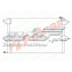 6K0820413 VAG Radiador de aparelho de ar condicionado