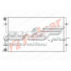 Compre 1J0121253 VAG Radiador de esfriamento de motor