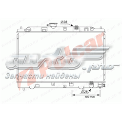 Radiador de esfriamento de motor Honda 19010PM3003 preço, a partir de 97,62 USD