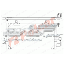Compre 8A0260401AA VAG Radiador de aparelho de ar condicionado