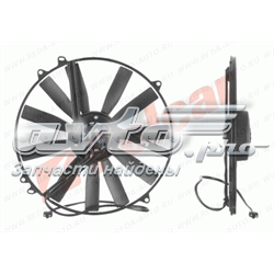 0005007093 Mercedes Ventilador elétrico de esfriamento montado (motor + roda de aletas)