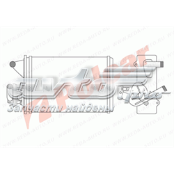 7754055 Fiat/Alfa/Lancia Radiador de forno (de aquecedor)