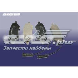 A216GN3501080BA Chery Sapatas do freio dianteiras de disco