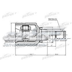 Junta homocinética interna dianteira GSP 659017 preço, a partir de 47,88 USD