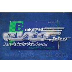 PKA001 Parts-Mall Sapatas do freio dianteiras de disco
