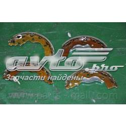 PLB031 Parts-Mall Sapatas do freio traseiras de tambor