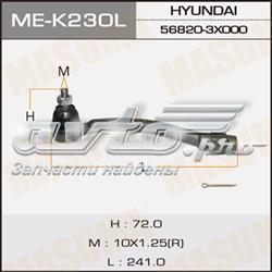 Ponta externa da barra de direção 56820A5000 Hyundai/Kia