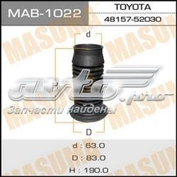 4815752030 Toyota Bota de proteção de amortecedor dianteiro