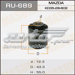 KD3528602 Mazda Bloco silencioso do pino de apoio traseiro