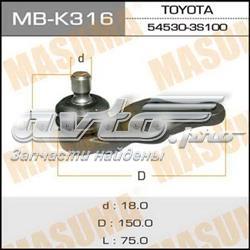 54530B2100 Hyundai/Kia Suporte de esfera inferior