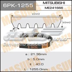 Correia dos conjuntos de transmissão 6PK1257 Hyundai/Kia