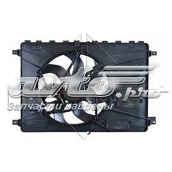 Difusor do radiador de esfriamento, montado com motor e roda de aletas LR026078 Land Rover