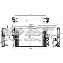 Compre 31R07109 Eaclima Radiador de esfriamento de motor