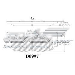 MKD997 Friction Master