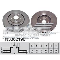 Disco do freio dianteiro Fremax BD4406