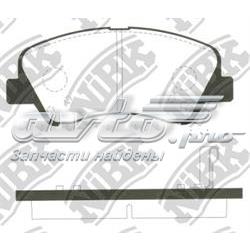 Sapatas do freio dianteiras de disco 58101A4A17 Hyundai/Kia