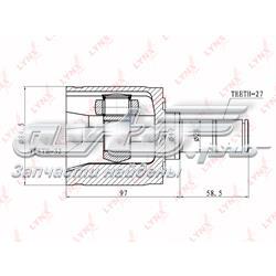 Compre 44310S10A00 Honda Junta homocinética interna dianteira direita