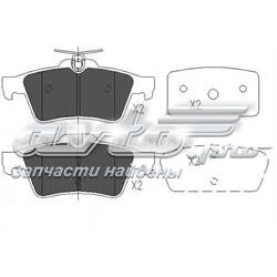 KBP6554 Kavo Parts Sapatas do freio traseiras de disco