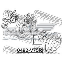 Compre 0482V75R Febest Cubo traseiro
