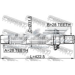 Veio de acionamento do semieixo intermédio Febest 1212SFCL preço, a partir de 98,39 USD