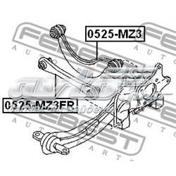 Braço oscilante de suspensão traseira transversal 301181356900 Magneti Marelli