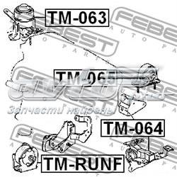 Coxim de transmissão (suporte da caixa de mudança) Toyota 1237222050 preço, a partir de 42,60 USD