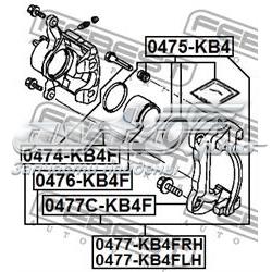 KD506 Japan Parts Kit de reparação de suporte do freio dianteiro