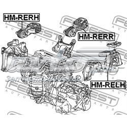 Compre 57228 Metalcaucho Coxim (suporte) esquerdo de motor