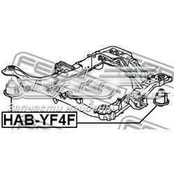 Bloco silencioso (coxim) de viga dianteira (de plataforma veicular) 50230S3VA01 Honda